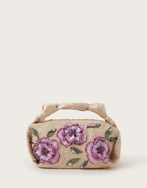 Monsoon Fia Floral Beaded Bag