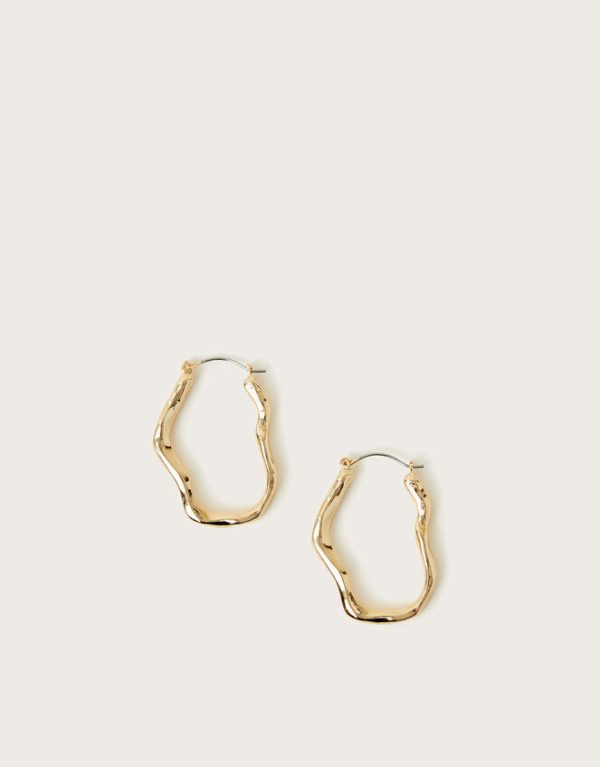 Monsoon Molten Hoop Earrings