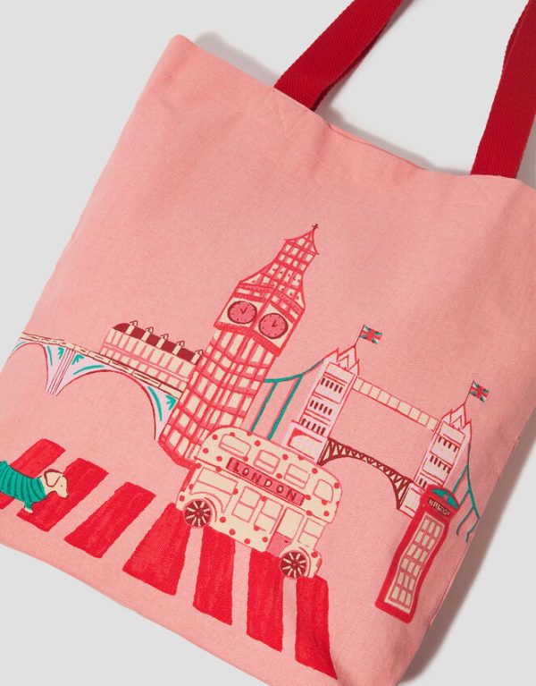 Monsoon London Canvas Tote Bag