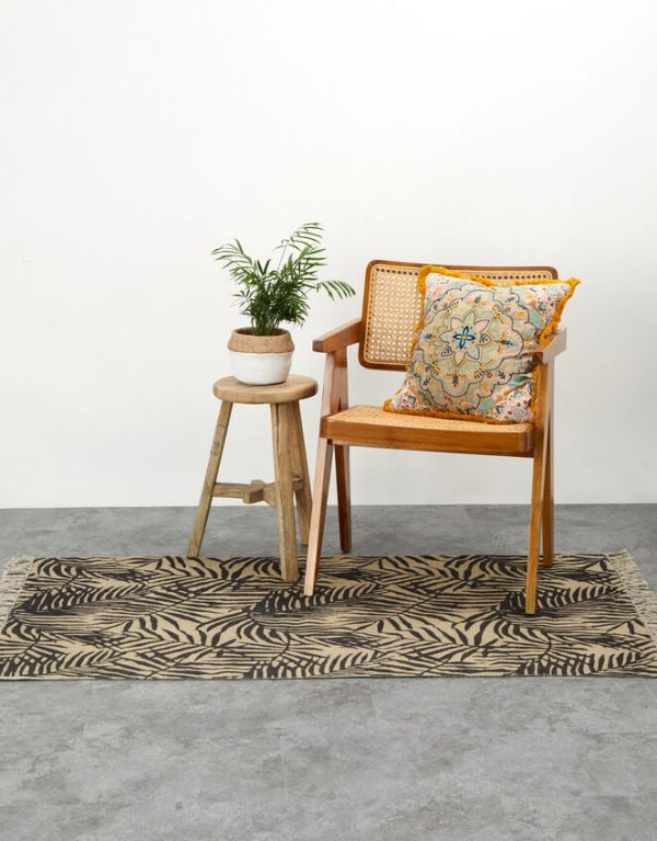 Monsoon Leaf Printed Rug - Image 2