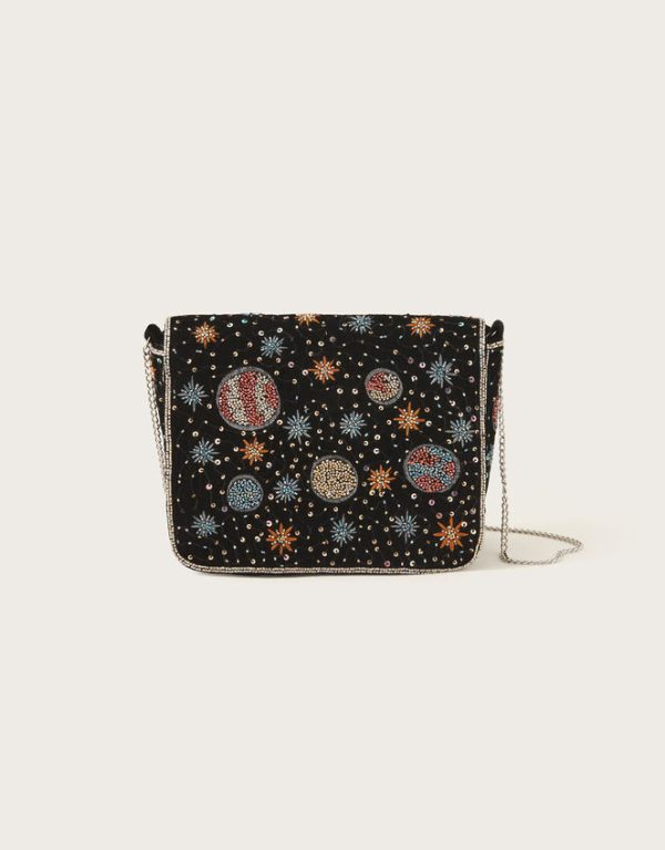 Monsoon Beaded Planet Mini Bag - Image 2