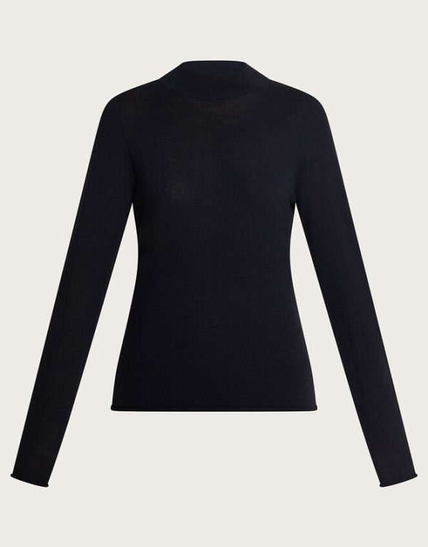 Monsoon Turtle Neck Top Black - Image 5