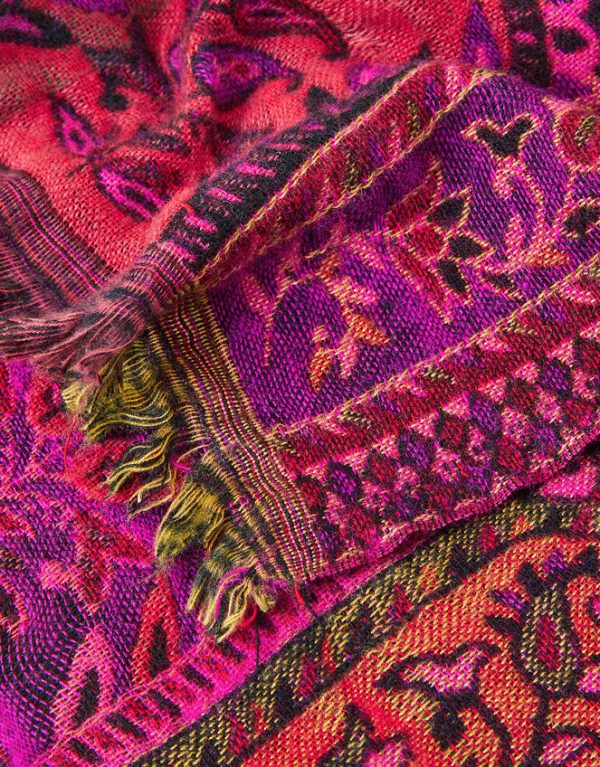 Monsoon Mae Paisley Blanket Scarf - Image 2