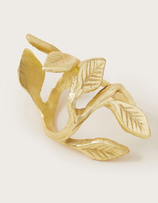 Monsoon Leaf Napkin Ring - Image 2