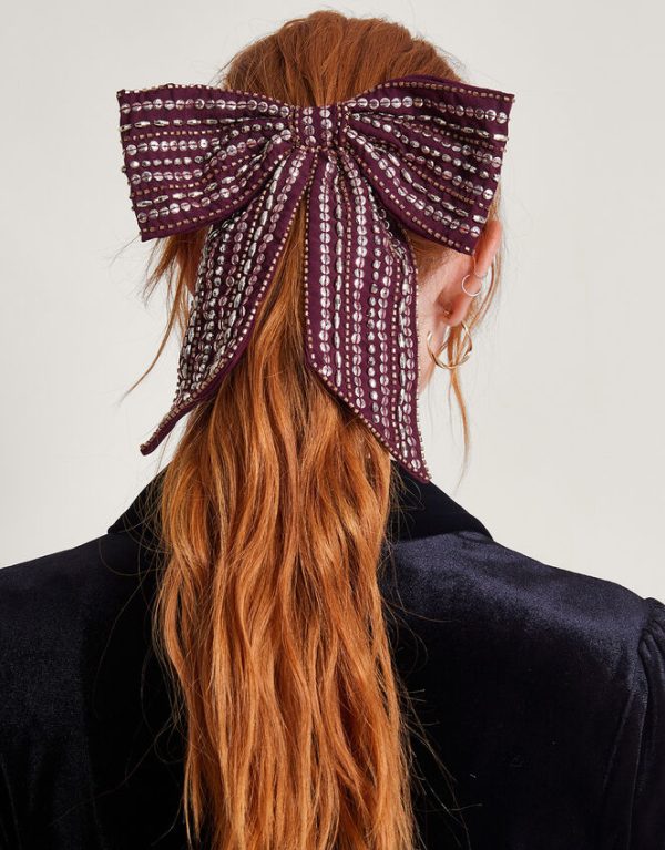 Monsoon Beaded Hair Bow