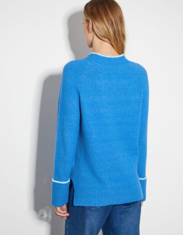 Monsoon Oti Oversized Jumper Blue - Image 3