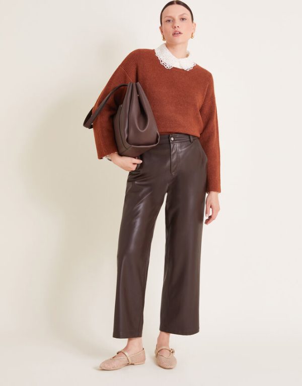 Monsoon Luci Longline Jumper Brown - Image 5