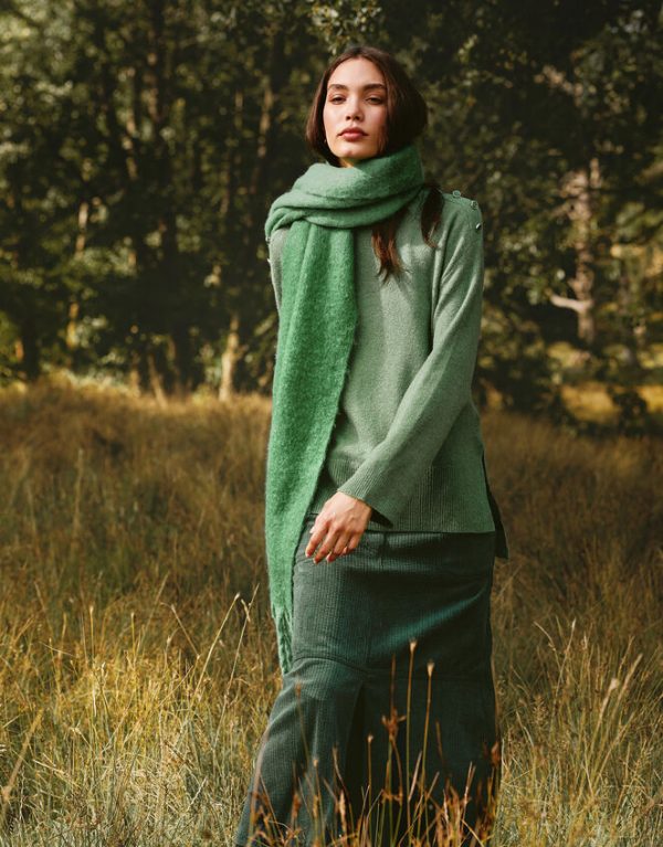 Monsoon Lib Longline JumperGreen